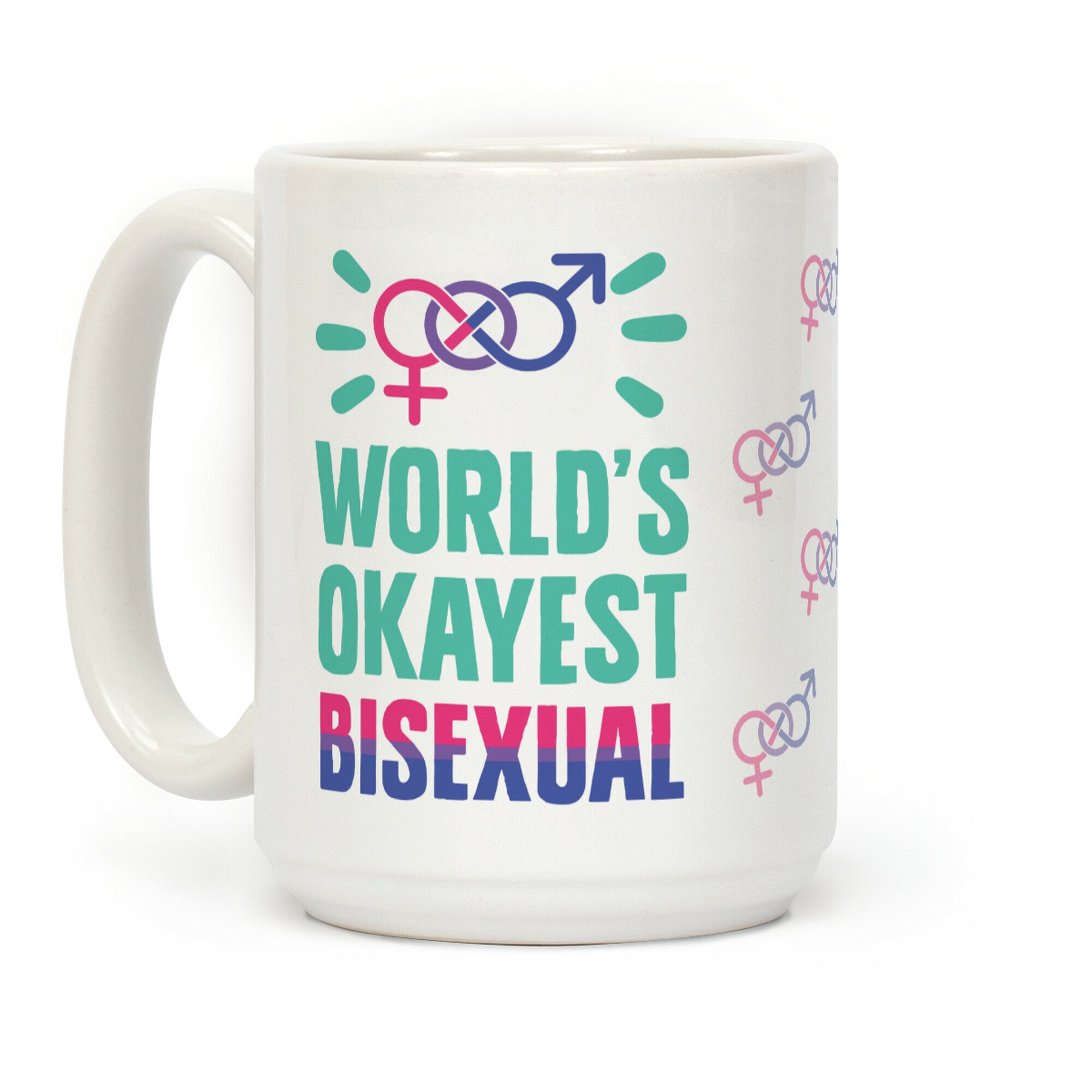 World's Okayest Bisexual Coffee Mug